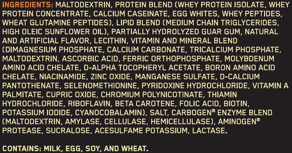 Optimum Nutrition Pro Gainer Weight Gainer Protein Powder, Vanilla Custard, 5.09 Pounds (Packaging May Vary): Health & Personal Care
