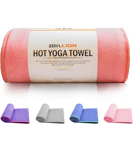 Serviette De Yoga En Microfibre AngelBeauty - Taille 24x72 Pouces - Avec Sac De Transport - Couleur Verte
