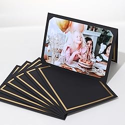 Apprabbr 100 Pcs Photo Folders for 4x6 or 5x7