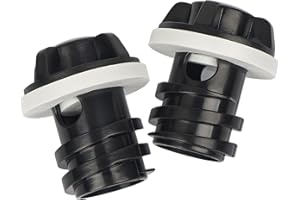 Cooler Drain Plug, 2 Pack Replacement, Compatible with Yeti Roadie, Tundra, and Tank Coolers and RTIC Coolers