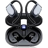 Translation Earbuds Real Time 164 Languages AI Translator Ear buds 90H Playtime Bluetooth Translating Earbuds with LED Display Open-Ear Audífonos Inalámbricos for Travel Business Learning Black