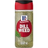 McCormick Dill Weed, Sweet, Bright &amp; Grassy Taste, Kosher, FlavorSealed to Capture Vibrant Flavor, Mild Flavor Pairs Well with Poultry, Fish, Potatoes &amp; Sauces, 0.62 oz