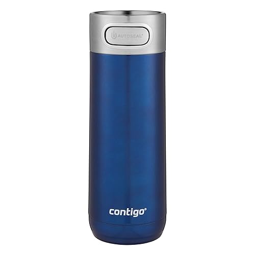 Contigo Luxe Vacuum-Insulated Stainless Steel Thermal Travel Mug 16 Ounces Monaco