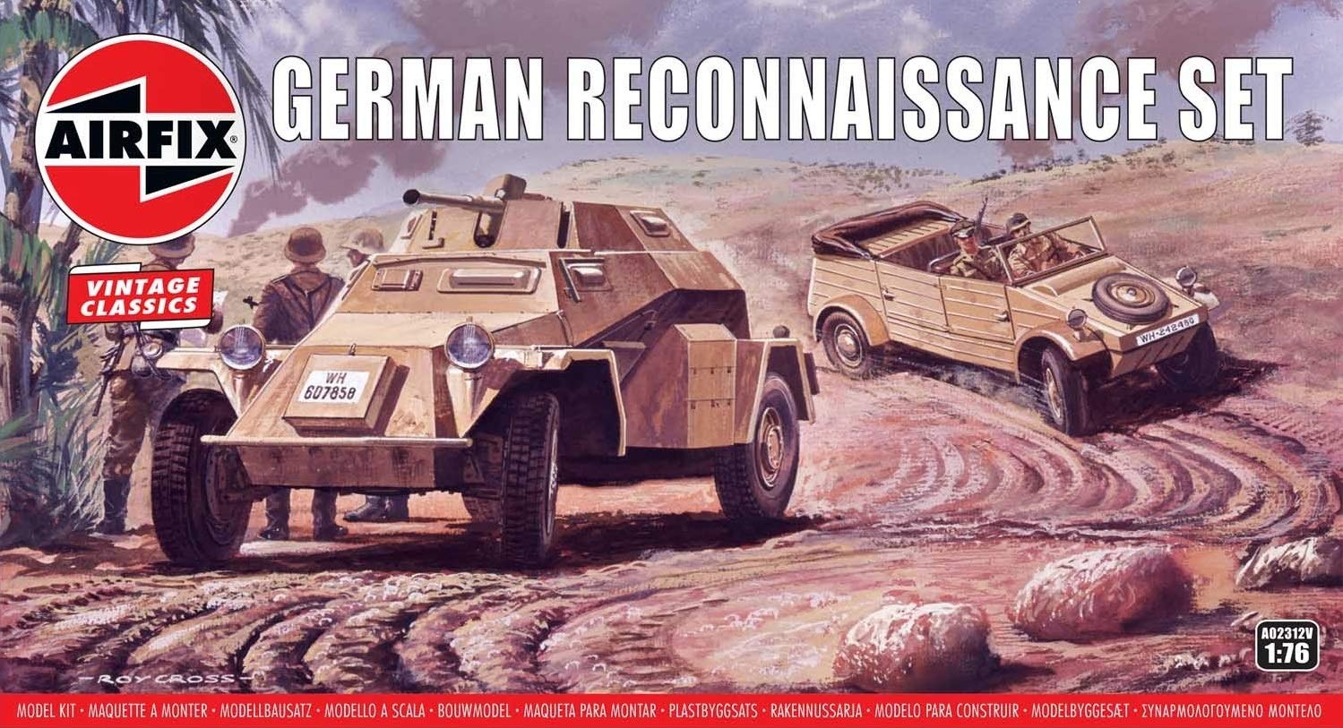 Airfix A02312V German Reconnaisance Set, 1: 76 Scale