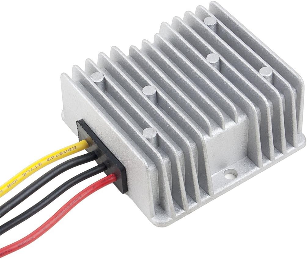 OldSolider Waterproof 24v to 12v Step Down DC Converter 30A 360W, Voltage Buck Converter Regulator 24V Step-Down to DC 12V Power Transformer