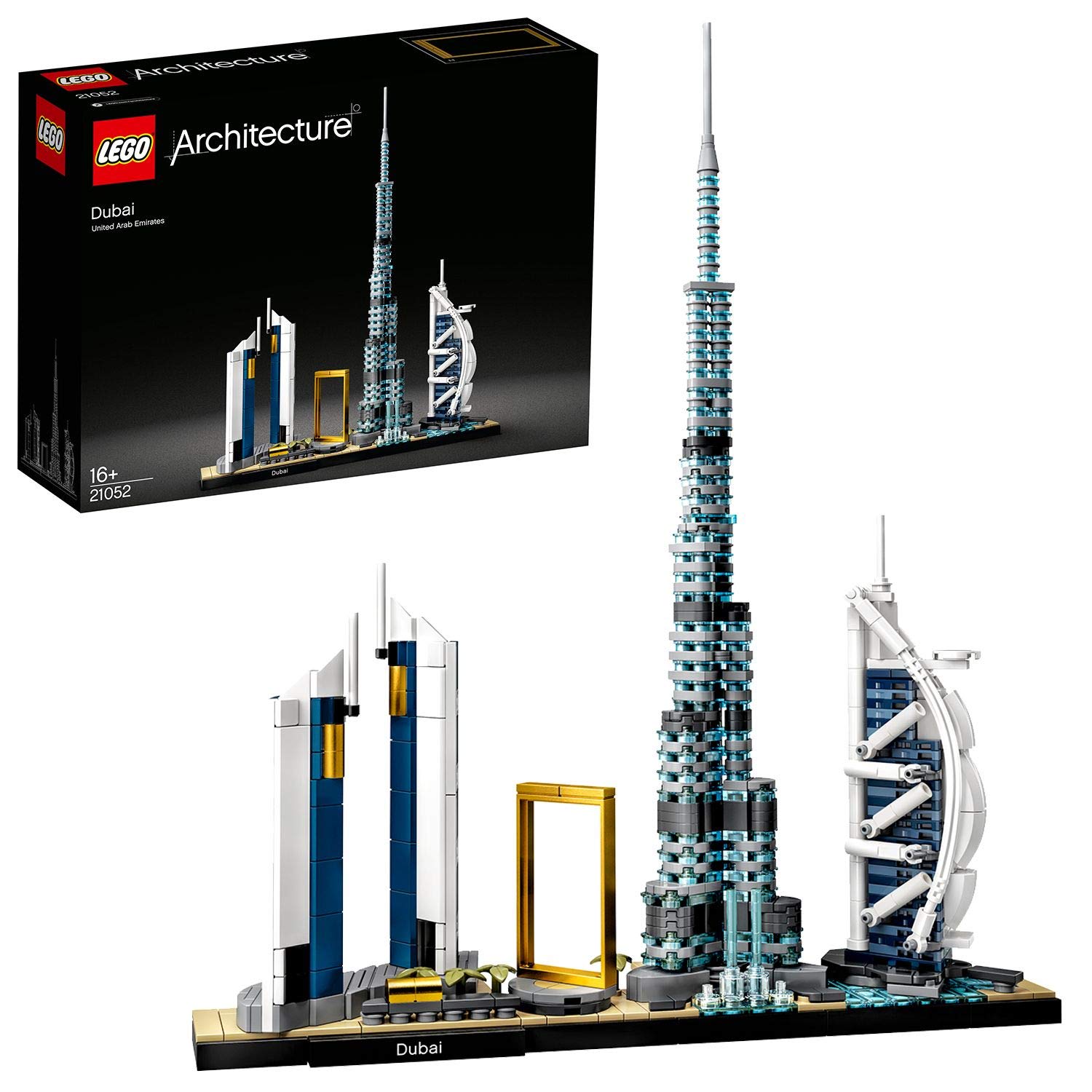 LEGO 21052 Architecture Dubai Model, Skyline Collection, Collectible
