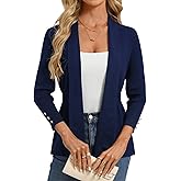 GRACE KARIN Cardigan for Women Trendy Lightweight Knit Sweaters Open Front Peplum Tops 2026 Spring Outfits