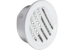 MAURICE FRANKLIN LOUVER RLW-100 1 Mini Louver (6 Pack), 1", White