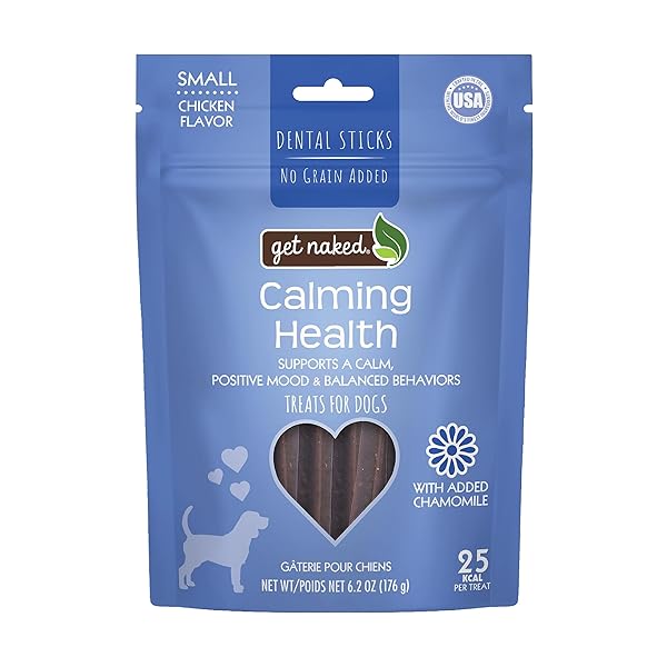GET NAKED CALMING DENTAL STICKS FOR DOGS –...