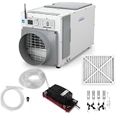 AprilAire E080W Smart Wi-Fi Whole-House Dehumidifier, 80-Pint Energy Star Commercial Dehumidifier for Basement, Crawl Space &amp; Home up to 4,400 Sq.Ft. with Pump, Drain Hose, Hanging Kit, MERV 11 Filter