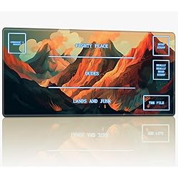 Playmat with Magic Zone for MTG Trading Card