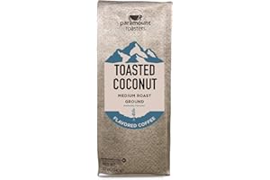 Paramount Roasters Toasted Coconut Ground Coffee, 1-12 ounce package medium roast from Paramount Coffee Company