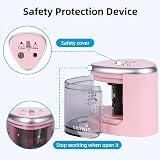 tenwin Electric Pencil Sharpener Double Hole 6-12mm Battery Operated Pink view 4