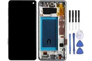 For Samsung Galaxy S10 LCD Screen Replacement,LCD Display Touch Screen Digitizer Assembly with Repair Tools, Compatible with 