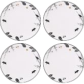 Lenox Haunted Halloween Dinner Plates, Set Of 4, Service For 4