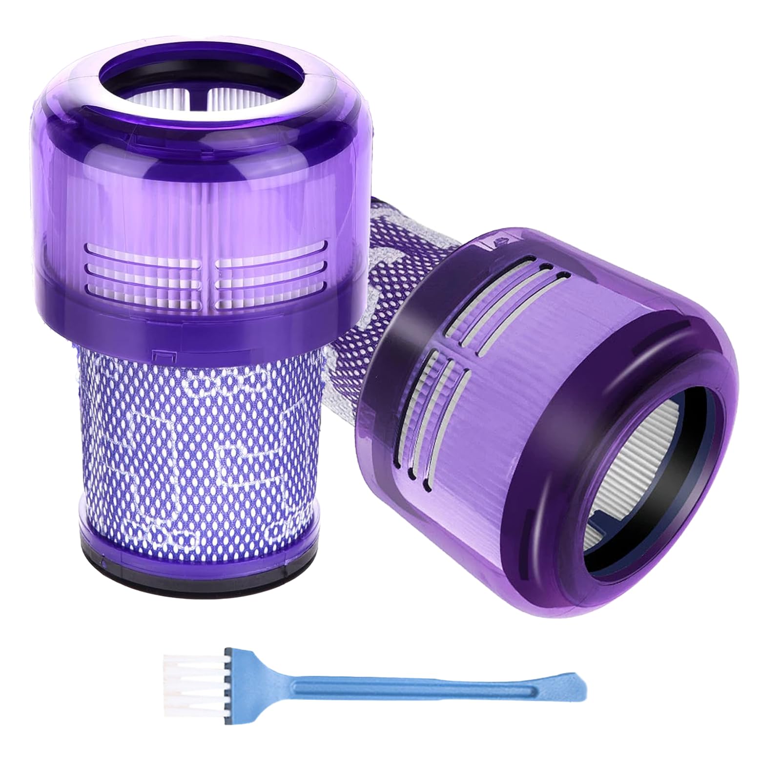 Photo 1 of 2 Pack V12 Filters for Dyson V12 Detect Slim,Detect Slim Animal, Slim+ Cordless Vacuum,V12 Slim Absolute Vacuums,SV34,SV35 Vacuums Filter Replacement,Compare to Part 971517-01