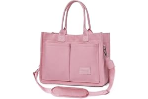 MINGRI Canvas Tote Bag for Women,Tote Bag with Zipper,Everything Tote Bag Purse Travel Tote Bag with Compartment,2 Sizes