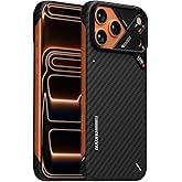Aulumu A17 Aramid Fiber iPhone 17 Pro Max Case | 1500D Ultra Slim Woven | CoolHyper Real Cooling | Compatible with MagSafe