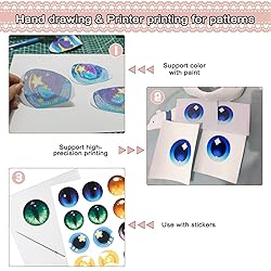 4 Pcs Fursuit Eye Mesh & 3 Pcs Eyes Mesh