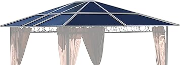 Amazon.de: QUICK STAR Ersatzdach für Hardtop Pavillon 3x3, 6m