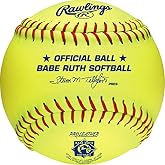 Rawlings Official Babe Ruth League Softball, 12 Count