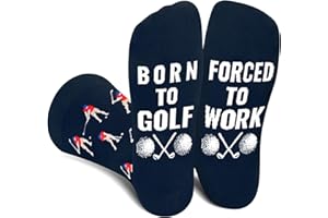 Funny Socks for Men Women - FORCED TO WORK Novelty Funky Socks Fun Gifts - Birthday Christmas Gifts for Men Teen Boys
