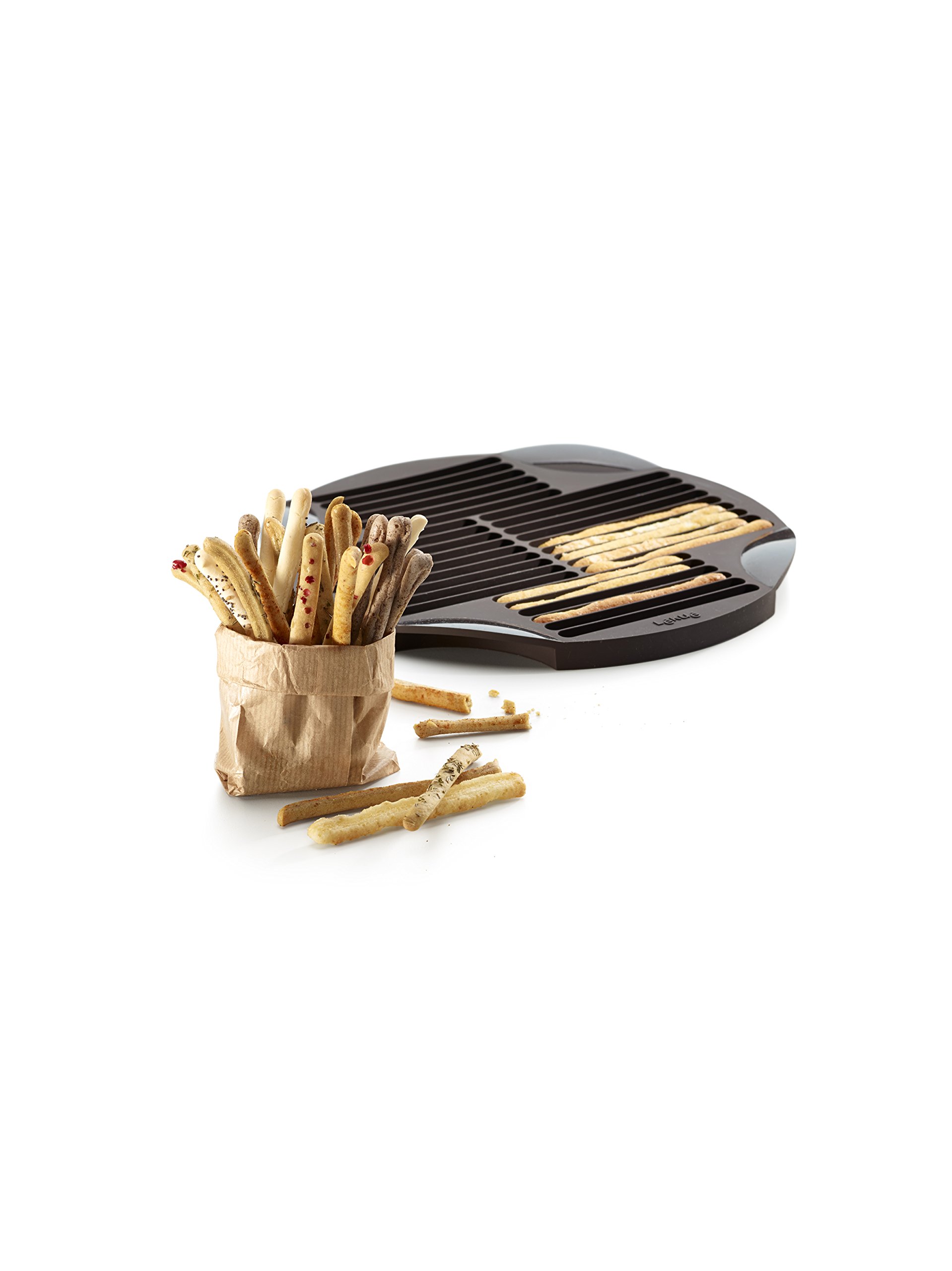 Lékué Stick Mold, Silicone, Brown, Standard