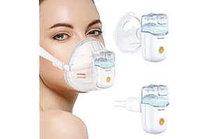 ZSTORE Nebulizer - Portable Nebulizer for Adults & Kids, Rechargeable Nebulizer with Handsfree Design for Respiratory Support, Asthma Nebulizer for Timely Help
