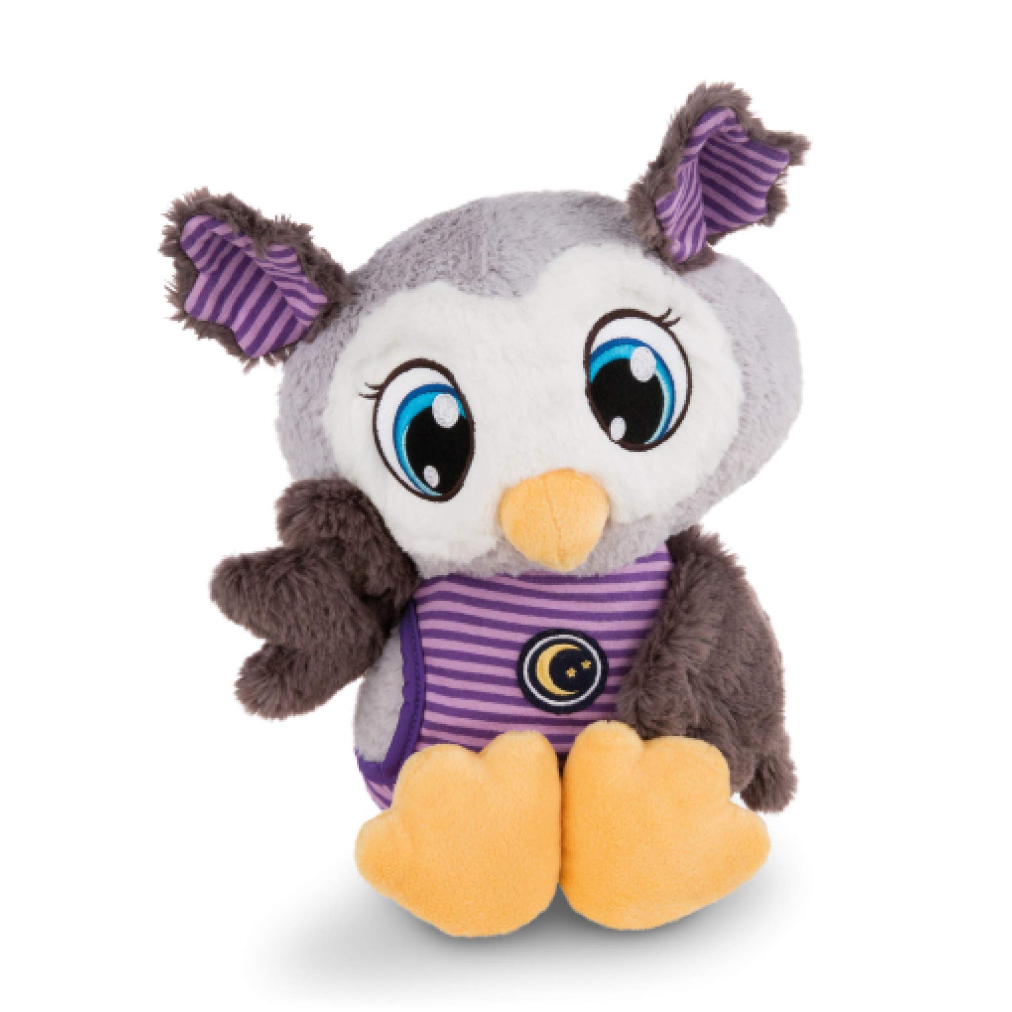 Nici 43951 Cuddly toy owl Olafina, 38cm, Grey, 38 cm