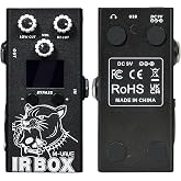 M-VAVE IRBOX Guitar/Bass Effects Pedal, Amplifier Simulation with 32 Presets, IR Cab Simulator, Digital, 9V, Black With APP