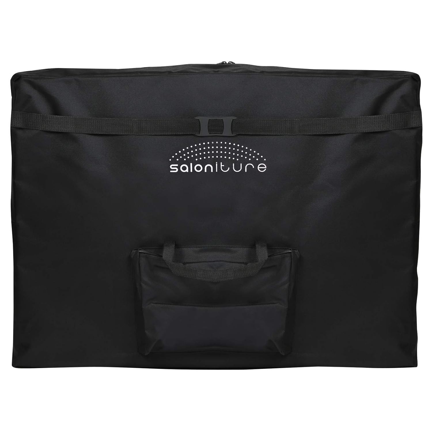 Saloniture Professional Portable Folding Massage Table with Carrying Case - Black: Beauty