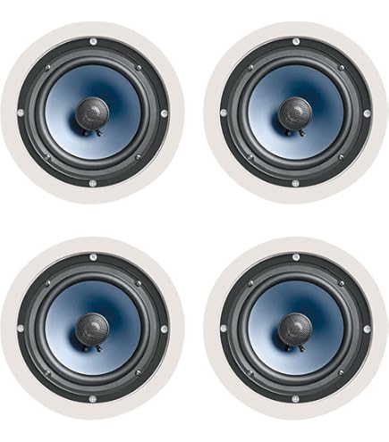 Polk Audio Rc80i Polk Audio MC80 In-Ceiling Speakers (4-Pack,