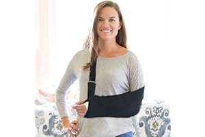 JOSLIN SLING Brownmed Ultimate Arm Sling for Men & Women - Adjustable Shoulder, Elbow & Wrist Support - Machine Washable - Adult