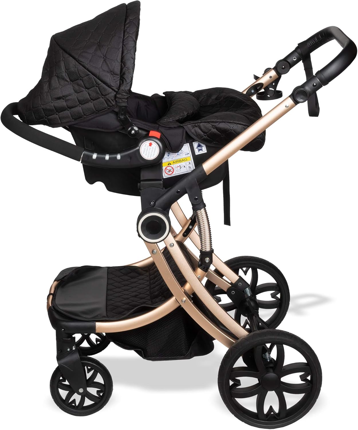 protège pluie poussette double