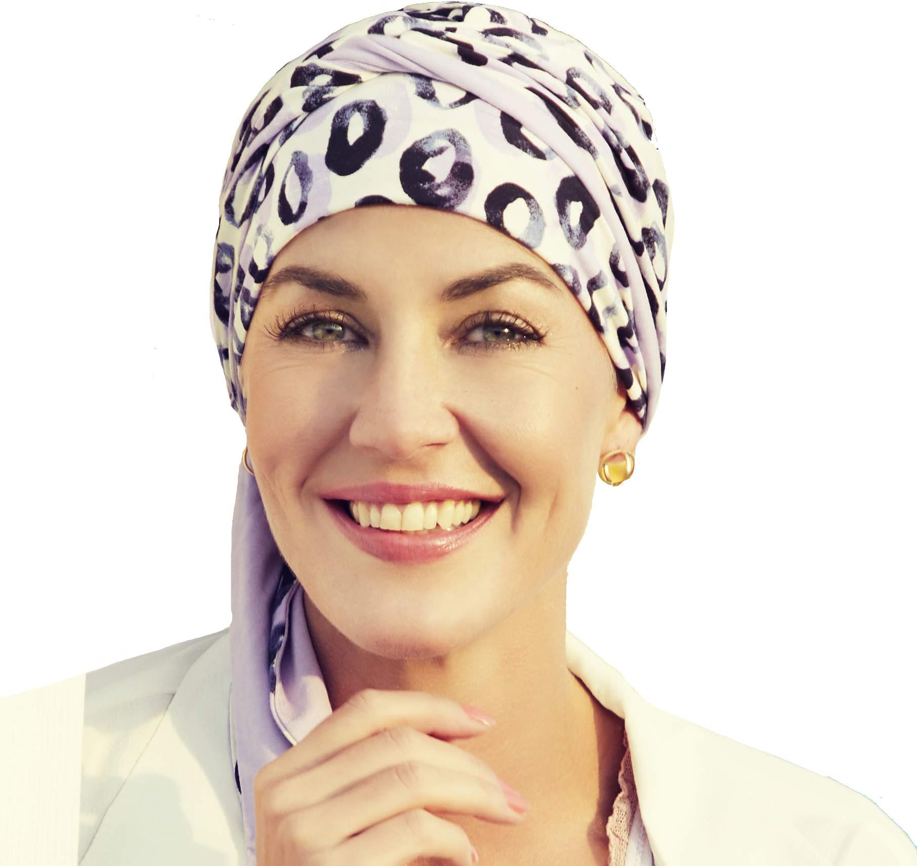 Beatrize Turban with pre-Tied Long Ribbons