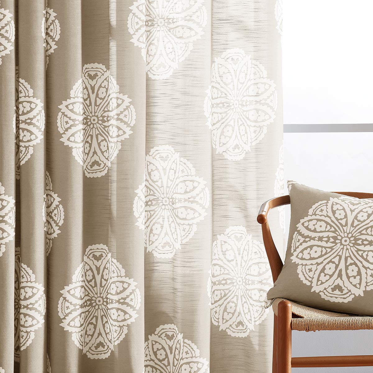 Best living room sheers brown