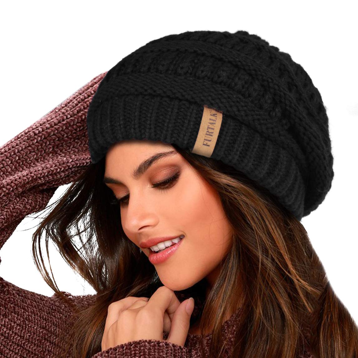 mens fleece lined winter hat
