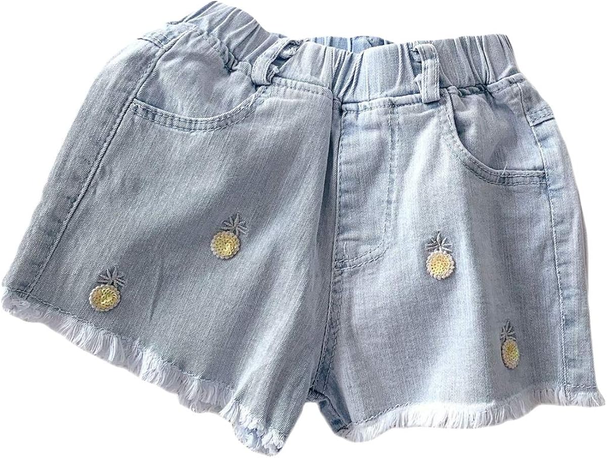 frayed shorts made from jeans