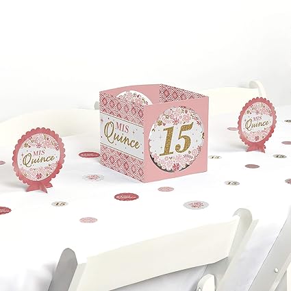 Amazon Com Big Dot Of Happiness Mis Quince Anos Quinceanera