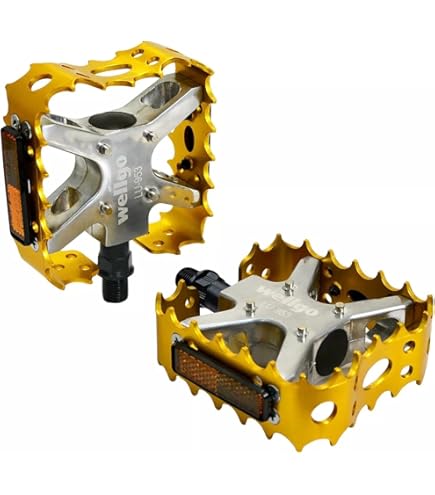 Amazon.com : Wellgo Old School BMX MTB Bear Trap 1/2