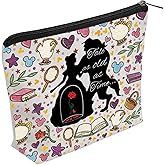 WZJHCL Beauty Princess Makeup Pouch Princess Cosmetic Kit Bag Fairytale Survival Kit Tale As Old As Time (Tale)