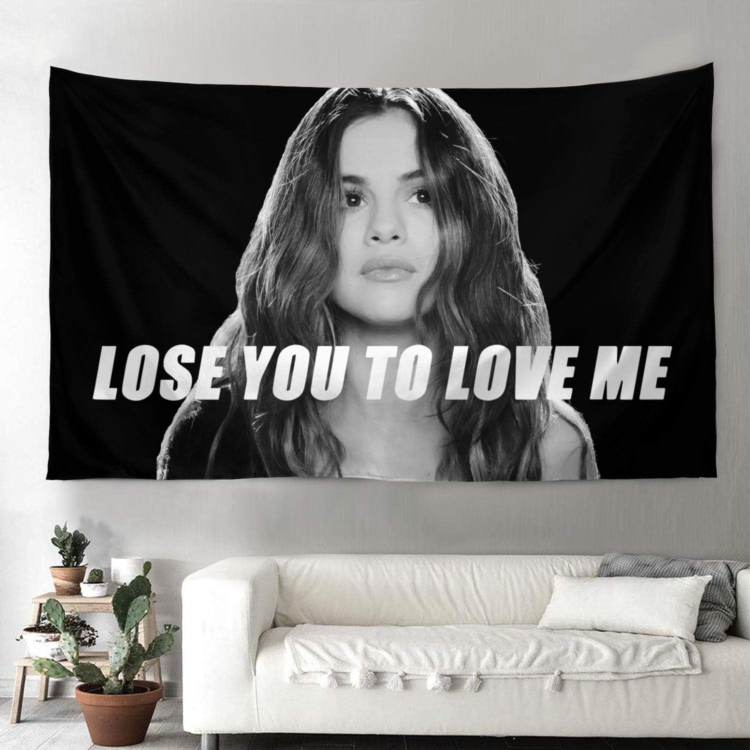 Unicorns Farting Tapestry Wall Hanging Tapestries Lose-You-to-Love-Me-Selena-Gomez- Wall Blanket Wall Art for Room (55"x 85")