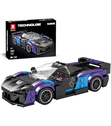 Reobrix 793 Peugeot 9X8 Building Blocks Set, 1:24 Scale Model Car