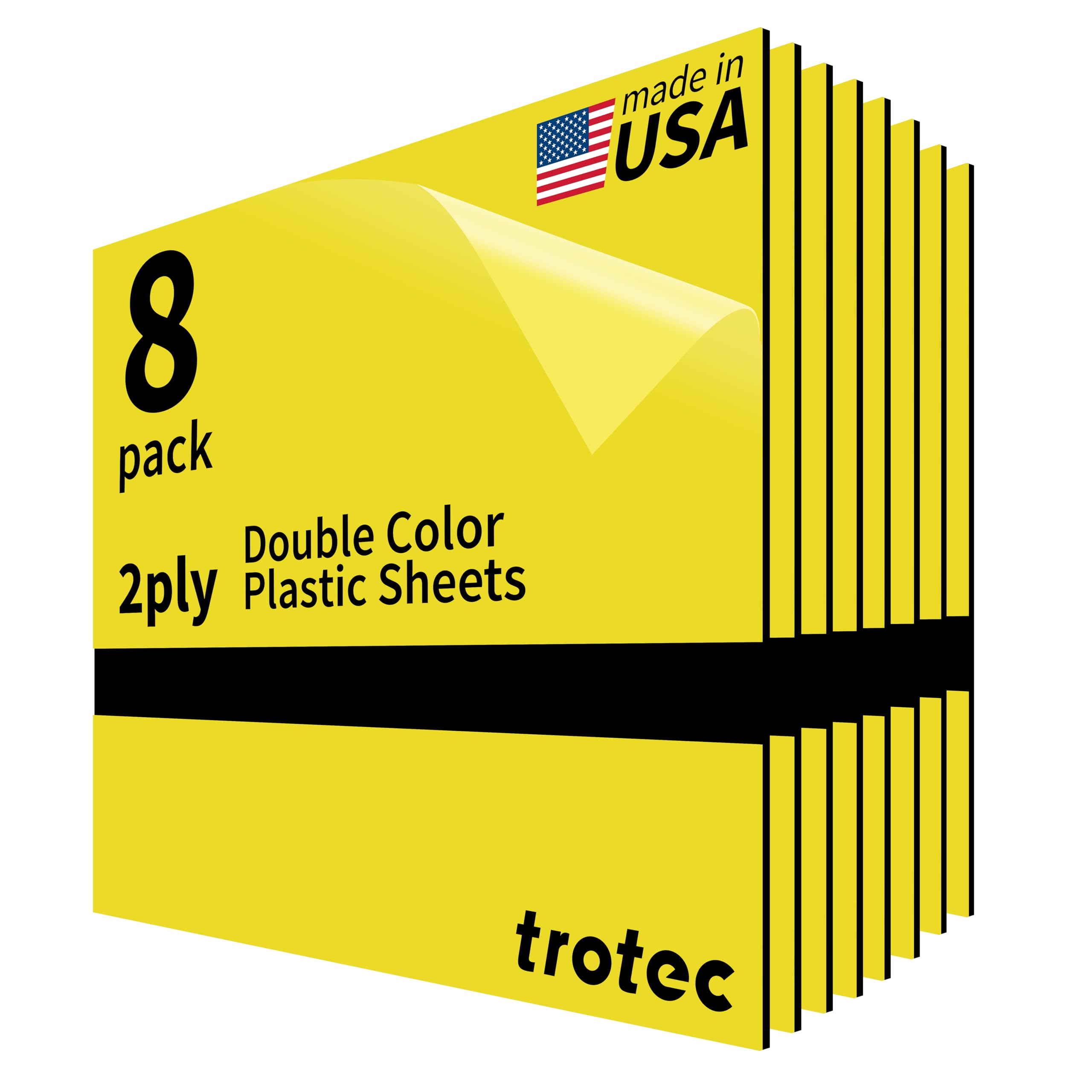 Trotec TroLase | 12"x12"x1/16", 8 Pcs