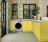 Hode Yellow Glitter Vinyl Wrap 60cmx5m Self Adhesive Wallpaper Glossy view 7