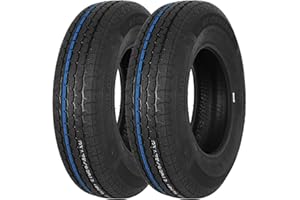 Set of 2 Anlibatt Premium ST175/80R13 Trailer Tires ST175/80-13 175 80R13 8 Ply Load Range D Radial 97/93 M