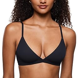 INLYRIC Women's Inbarely Triangle Bralette Plunge