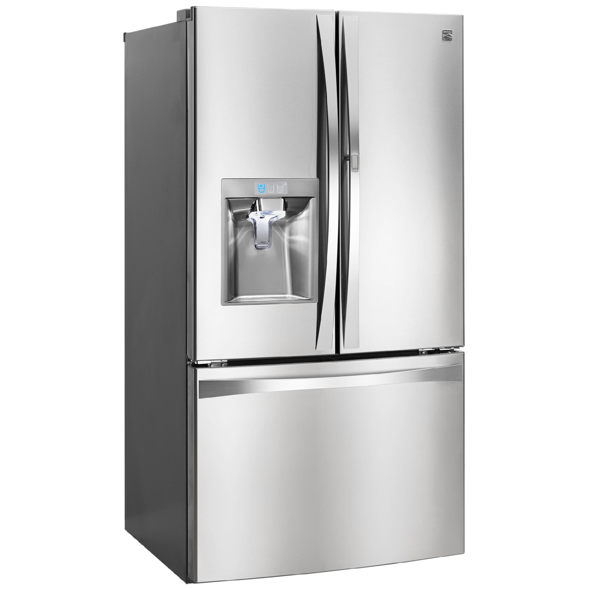 Kenmore Elite 74033 29.6 Cu. Ft. French Door Bottom Freezer