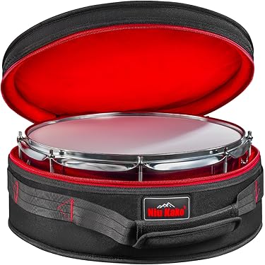 Hodeffior Snare Drum Bag Etnische Stijl Patroon Rugzak Drum Case Met Buitenzakken Opslag Pouch Instrument Accessoires