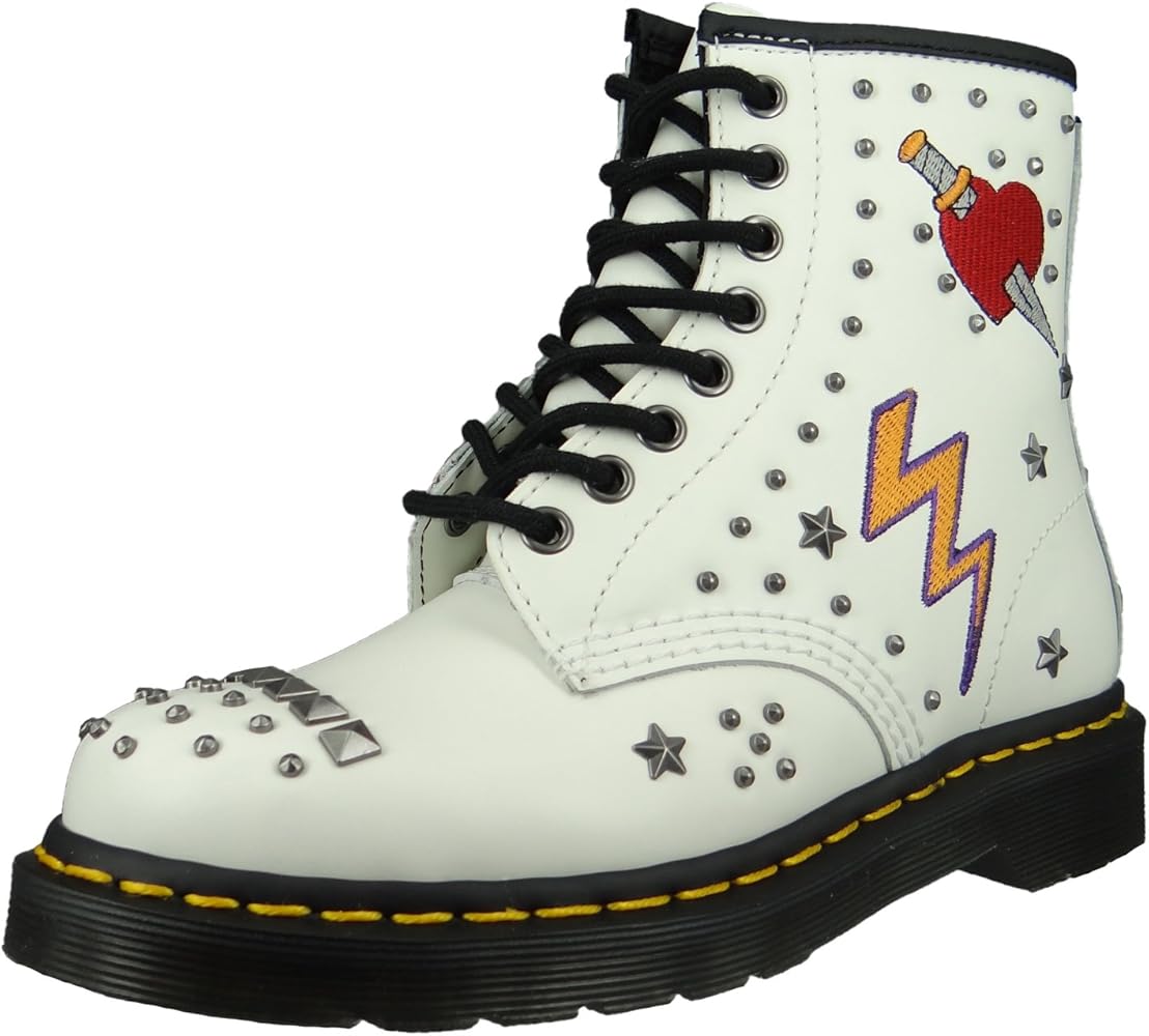 dr martens rockabilly white